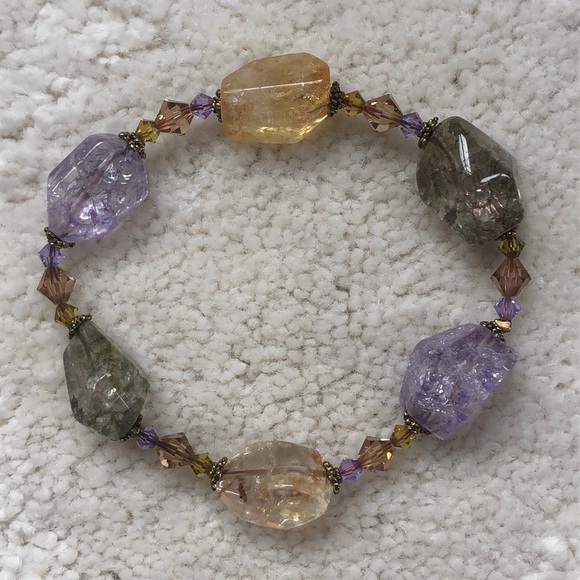 Jewelry - Crystal Breaded Bracelet